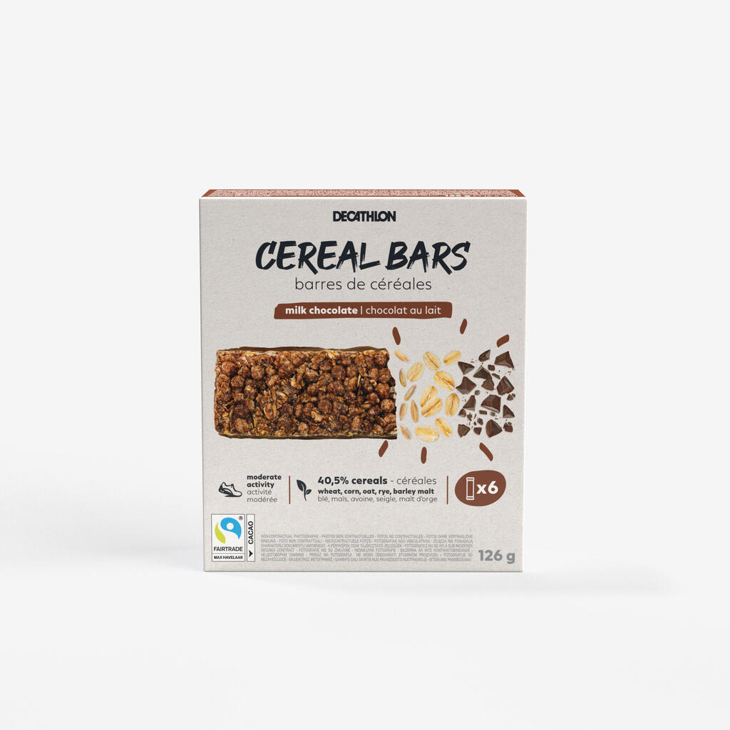 Chocolate cereal bar X6